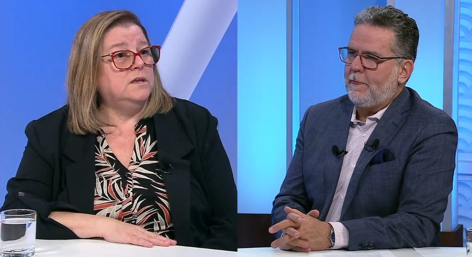 Hélène Michaud et Pierre Berthiaume en entrevue à TVRM